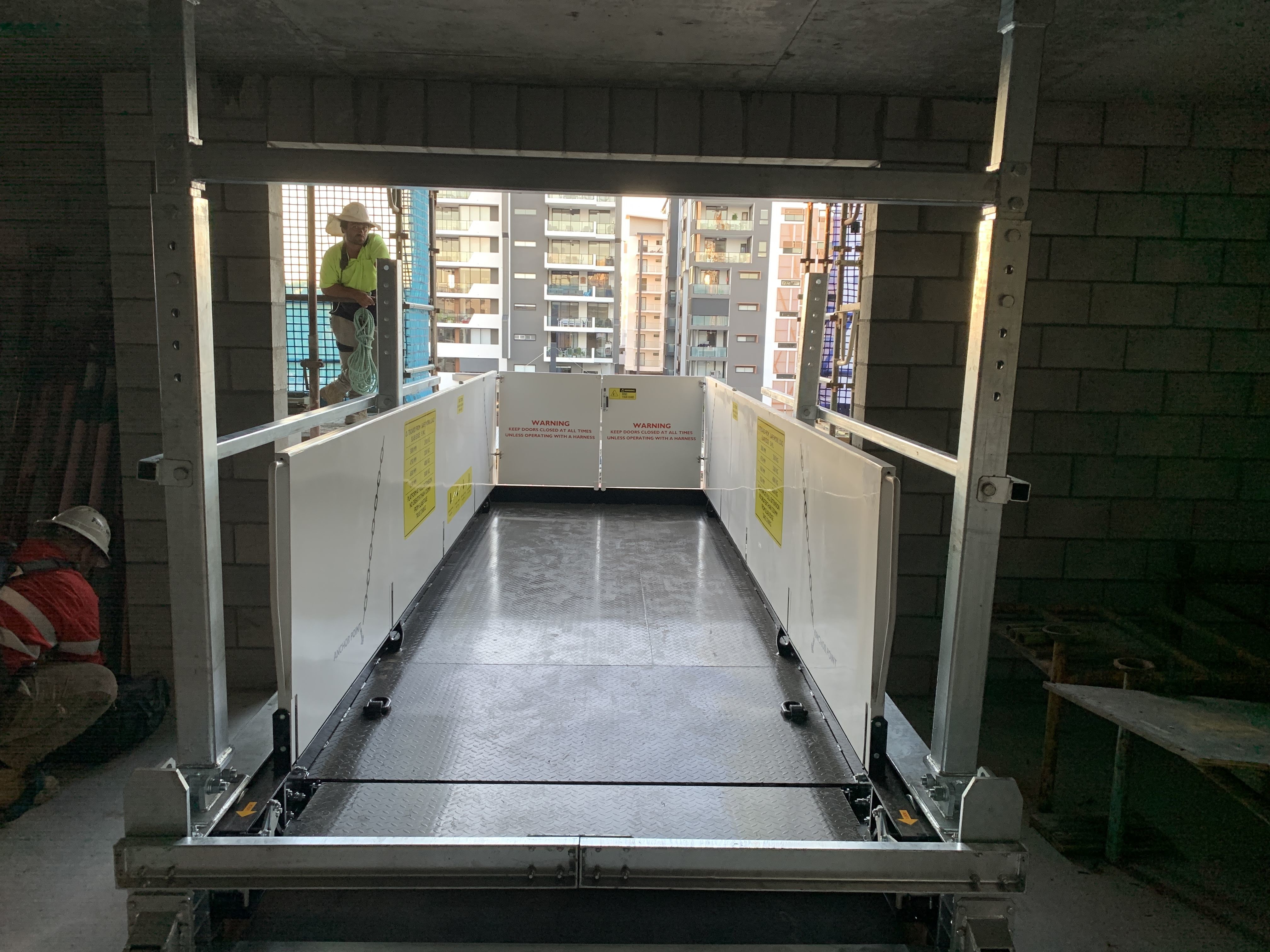 Hot Dip Galvanization Crane Loading Deck MLP2200-H Width 2200mm
