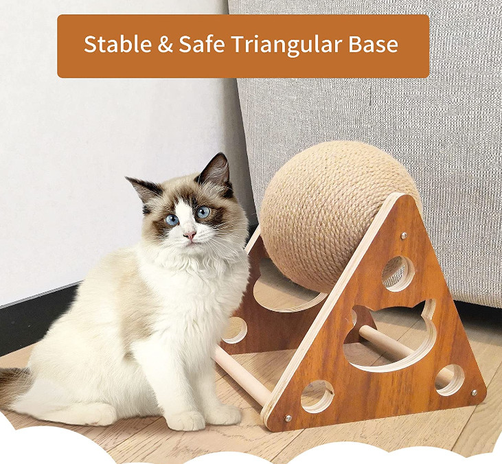 ball cat scratcher