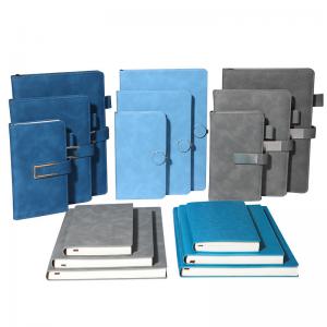 Buy cheap PU Leather Cover Spiral Notebook Printing Personalized Calendar Printing product