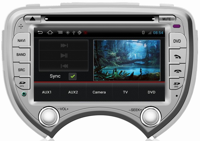 Ouchuangbo Car DVD S150 System Android 4.0 for Nissan March 2010-2011 Auto Multimedia 3G Wifi BT GPS SWC OCB-070C