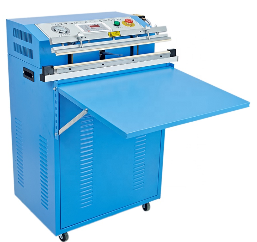 Paper Packaging DUOQI DZQ-600TE Vertical Gas Flushing Sealer for Meat Coffee Bean Rice