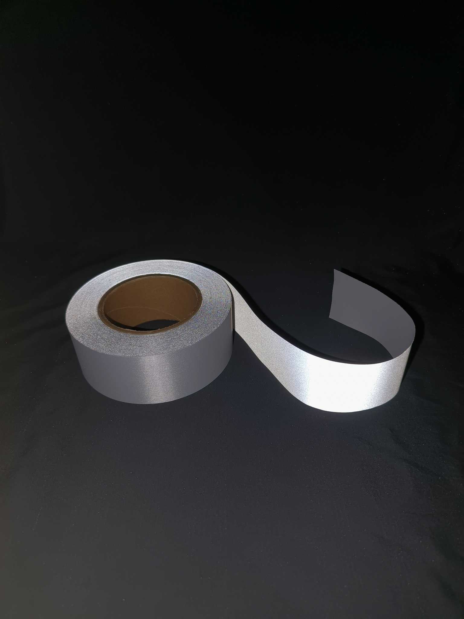 High Visibility Silver Reflective Tape Washing 25cycles For Workwear With EN20471