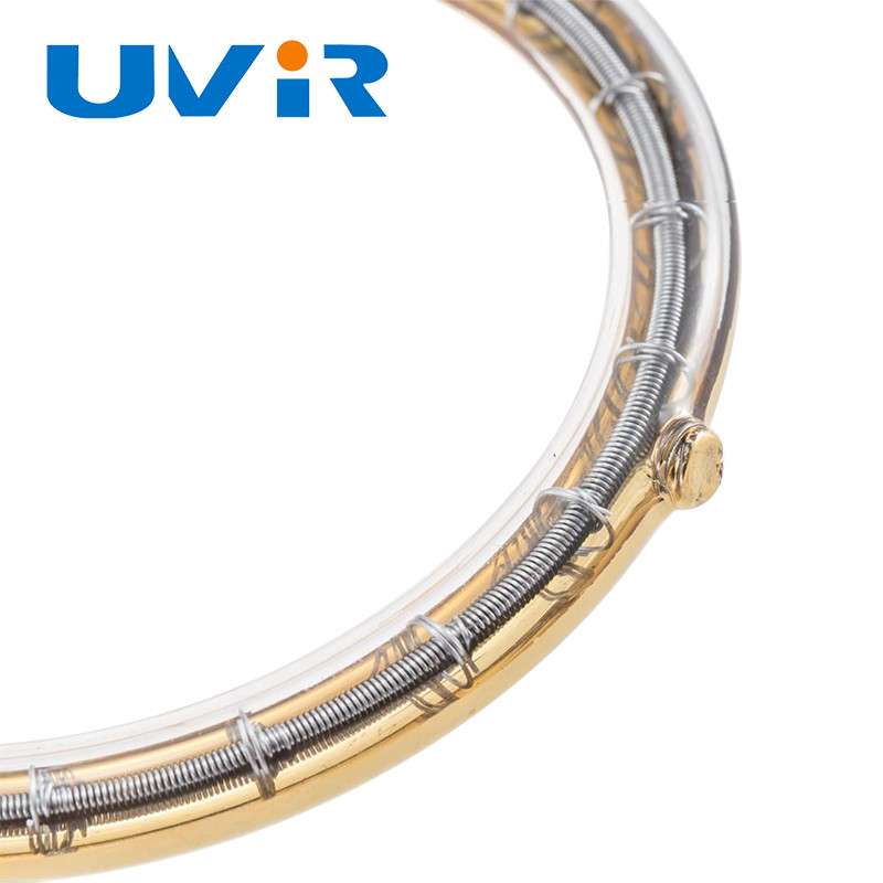 Annular Short Wave Single Tube Infrared Heating Radiators Cross Type