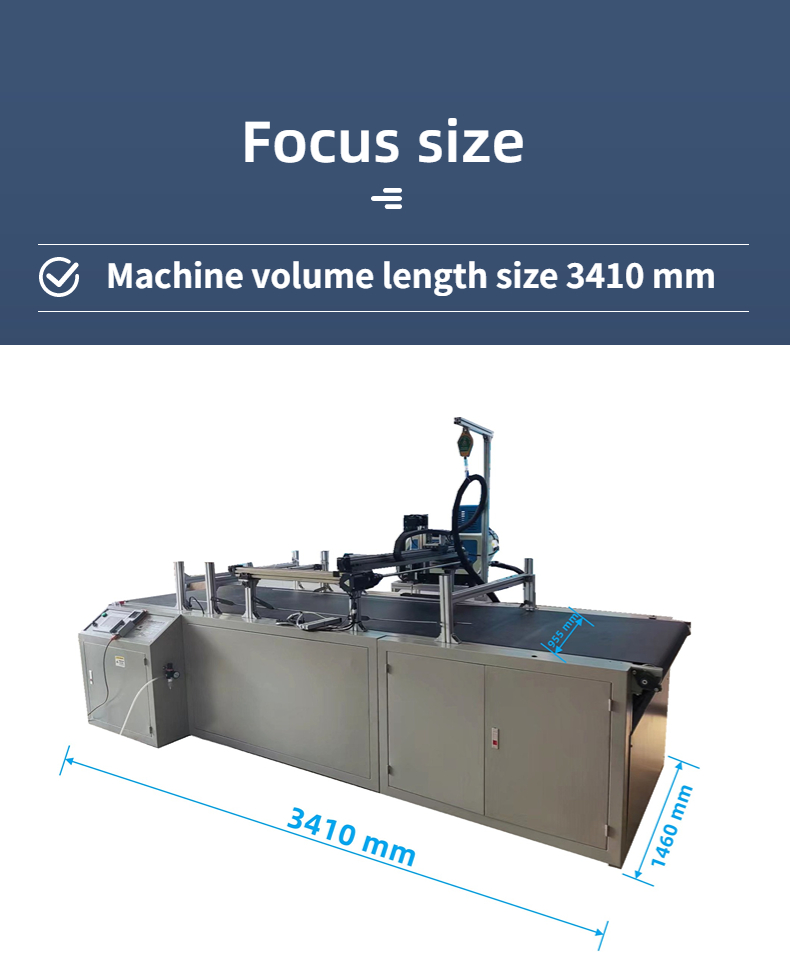 800*600mm Glue Range Size Hot Melt Adhesive Spraying Machine for Box Folding and Gluing