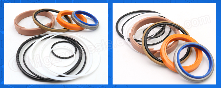 NBR JCB Seal Kit Hydraulic Ram Seal Replacement For JCB 3DX 550/42261