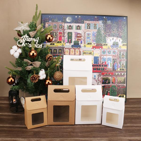 Custom Kraft Paper Gift Bags with Twisted Handle - Recyclable