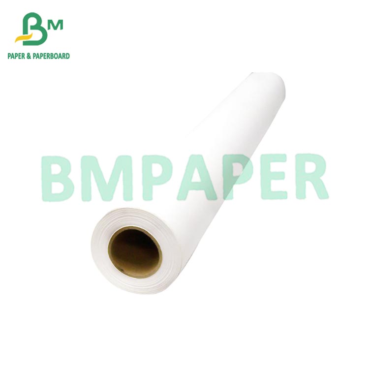 80grs Inkjet Roll Premium Bond Paper 36inch x 50 For Wide Format Printing