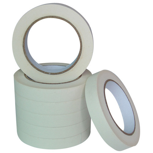 130 Degree High Temp Masking Tape Resisting Pressure Senstive , Coloured Masking Tape