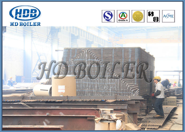SGS 60mm Tube Gas Boiler Membrane Water Wall Panels Painted Surface