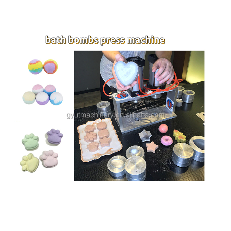 Multiple Molds Pneumatic Press for Bath Bombs and Shower Steamers Economical in Korea