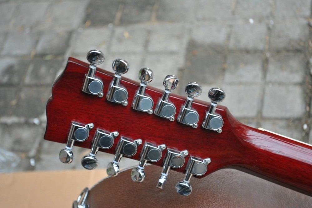 Customization 12 Strings acoustic guitar in Sunburst