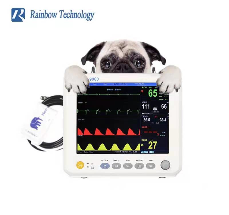 Vehicle Mounted Multi Parameter Patient Monitor Lightweight For Medical Pathological Analysis