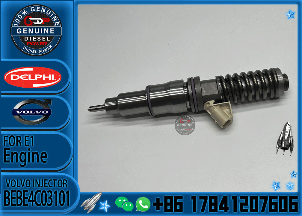 Common Rail Injector 20500620 BEBE4C03001 BEBE4C03101 BEBE4C04002 BEBE4C04102 BEBE4C04001 BEBE4C04101