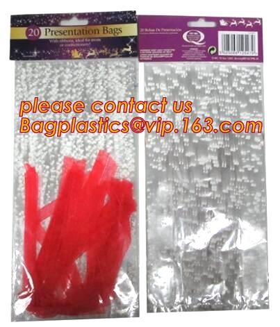 OPP plastic printing transparent sandwich goodie wedding christmas cookie packaging bread halloween candy bag bagease