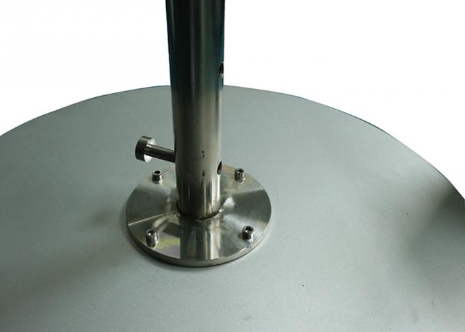 Tiltable Rotating 600mm Stage Ingress Protection Test Equipment With Independent Control Box 150KG Adjustable Height 0