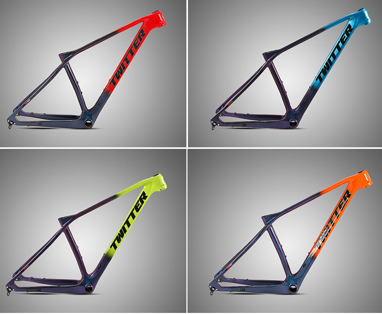 PREDATOR Pro 29 Inch Full Suspension Mountain Bike Frame XC Holographic