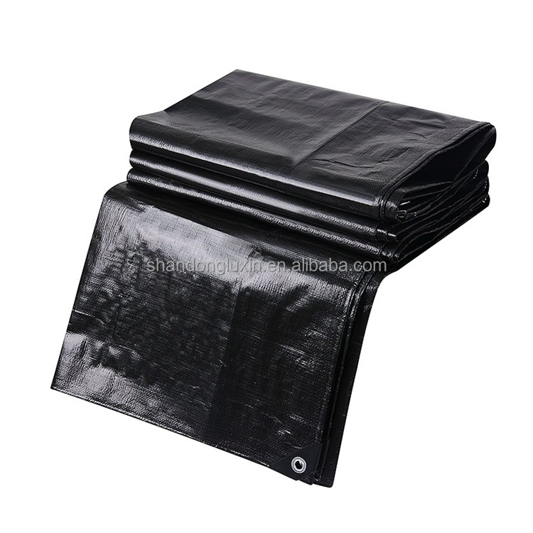 Water Resistant Stripe Style Poly Tarp Versatile Protection for Any Purpose