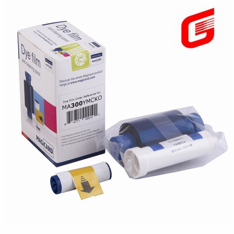 Enduro Duo Compatible Original Magicard MA300 YMCKO Color Ribbon 300 Prints