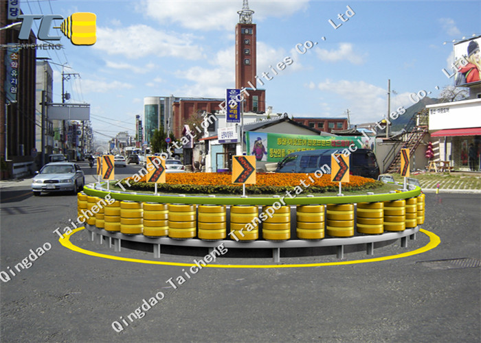 EVA PU Plastic Traffic Bend Roller Road Guardrail Rotating Safety Anti Collision