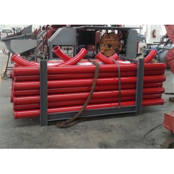 Slide Valve 40m3/h Concrete Pumping Systems With 58KW Diesel Engine 4 Cylinder