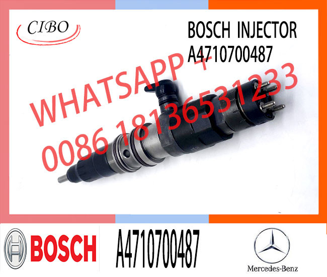 Diesel Fuel Injector A4710700487 0445120271 For Mercedes Actros MP4