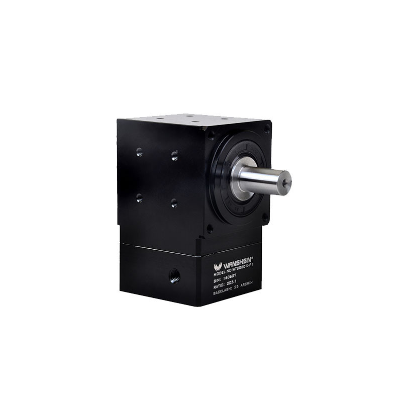 Solid Shaft 60Nm Right Angle Planetary Gearbox Planetary Speed Reducer