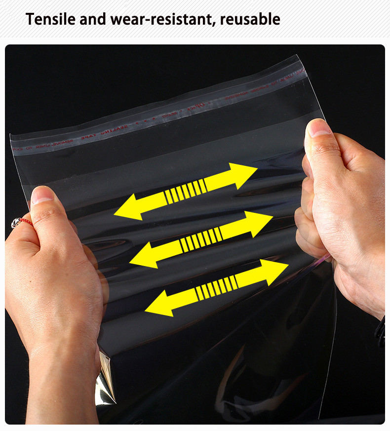 Resealable Poly 1.4 Mil 5'' X 7'' Clear Cello Resealable Bags Self Sealing