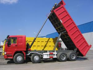 Buy cheap Dump Truck Howo Tipper Floor Heat type for Russia Cold Area product