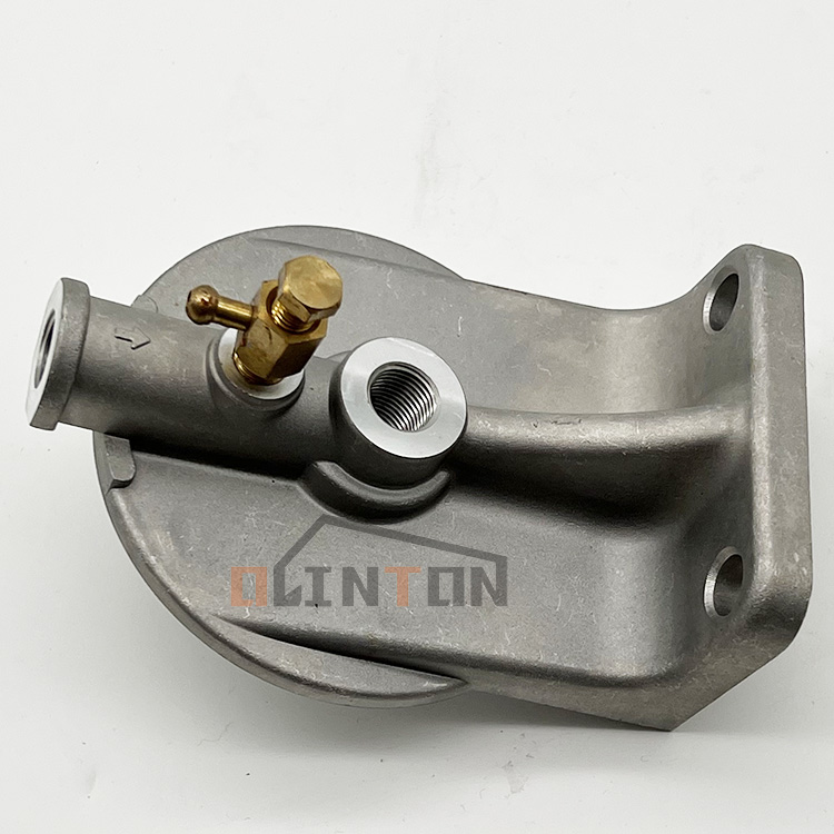 Excavator Parts EX200-5 6BG1 Oil Fuel Filter Seating Head for Hitachi 4326807 KS569