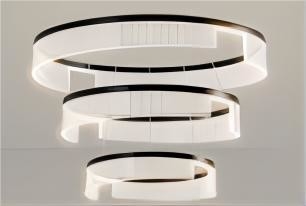 Acrylic Modern LED Ceiling Chandelier Lights For Restaurant Living room