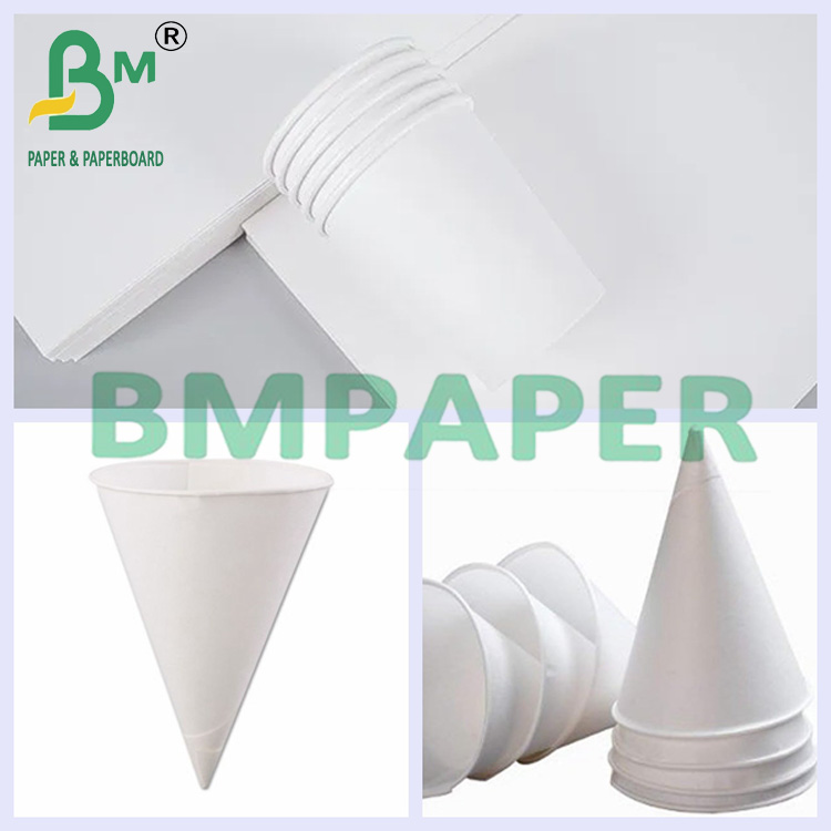 Food Grade Single Or Double Side Coated PE Cupstock Paper For Soda Cups
