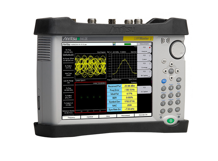 Anritsu S412E LMR Master Land Mobile Radio Modulation Analyzer optional to 6 GHz