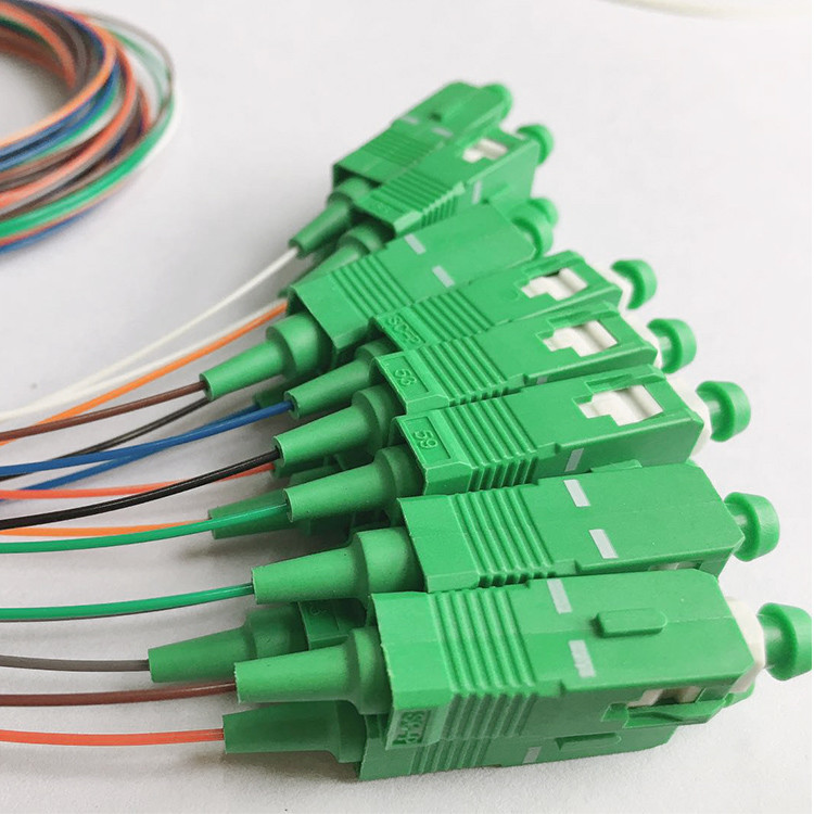 PSM 1X16-PLC SC/APC G.657A GPON EPON FTTH PLC splitter 0.9mm Steel Tube fiber optic splitter