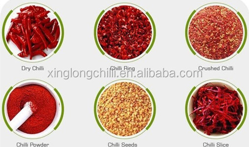 Raw spice Dried chilli ring for Malaysia