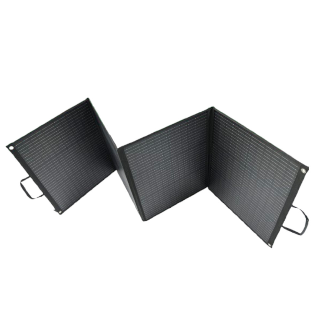 Outdoor Solar Panel Charger 21.6V Open Circuit Voltage Monocrystalline Cell for On-the-Go Power Supply