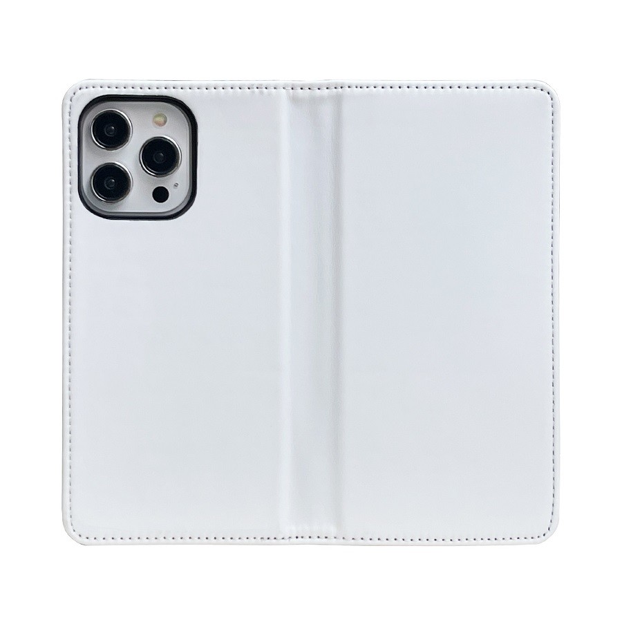 Double Sided Sublimation Flip Pu Leather Phone Cases For Iphone 15 16 14 13