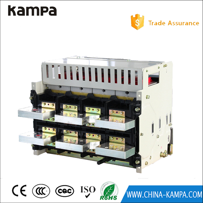 Air Circuit Breaker Kampa Dw45-3200 3p 4p 2000A 2500A Intelligent AC Acb