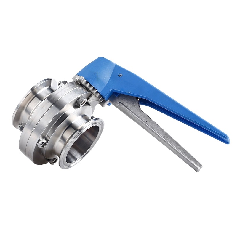 Butterfly Valve with Duck Bill Sanitary SS304/316L and Medium