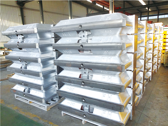 Foundry flasks for moulding line