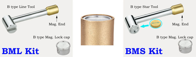 1106 Nickel Plated DN20 DN25 DN32 Magnetic Lockable Ball Valve Female Threaded End x PP-R pipe End 2