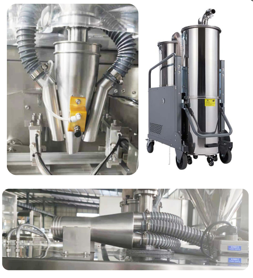 Agricultural Chemical DGD-320-2 Fully Automatic Horizontal Double-Feed Bagging Machine