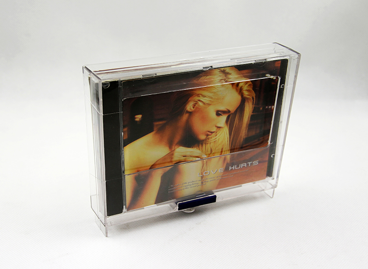 EAS system security DVD&CD safer box, safe lock for digital stores