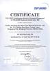 TORICH INTERNATIONAL LIMITED Certifications