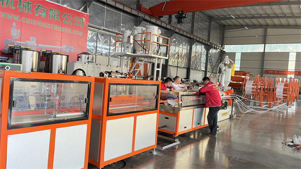 High Speed Extrusion System Communication Tube Coating Layer Machine