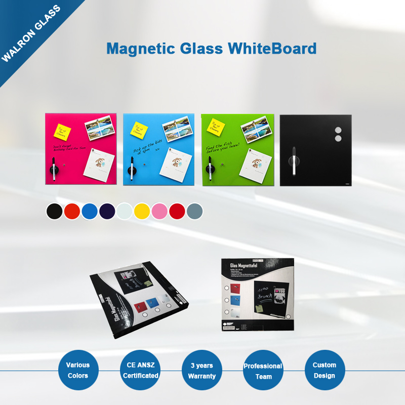 Painted/Printed Frosted Toughened Glass Whiteboard