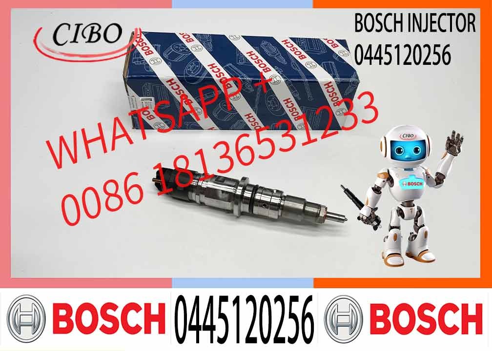For Cummins Engine 0445120256 5263319 Diesel Injector Fuel Injector 0445 120 256 Common Rail Injector Assembly 0 445 120