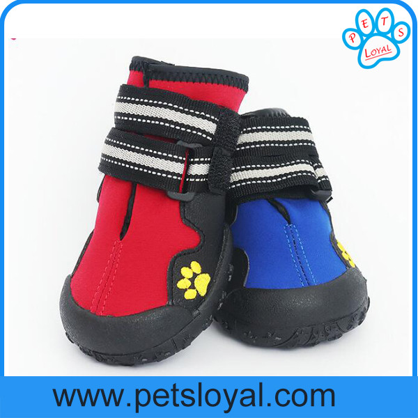 Anti-Slip Waterproof Sole Medium Large Pet Dog Shoes China Factory