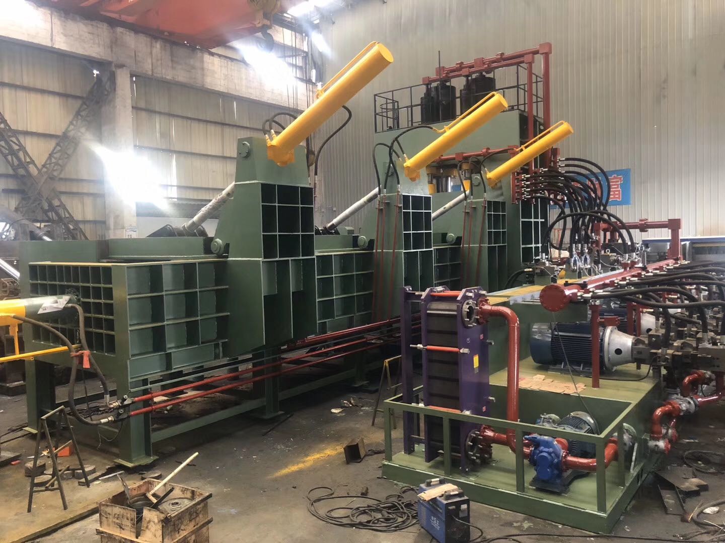 Gantry Shear/Gantry Hydraulic Scissors metal cutting machine waste steel shearing machine scrap steel shear