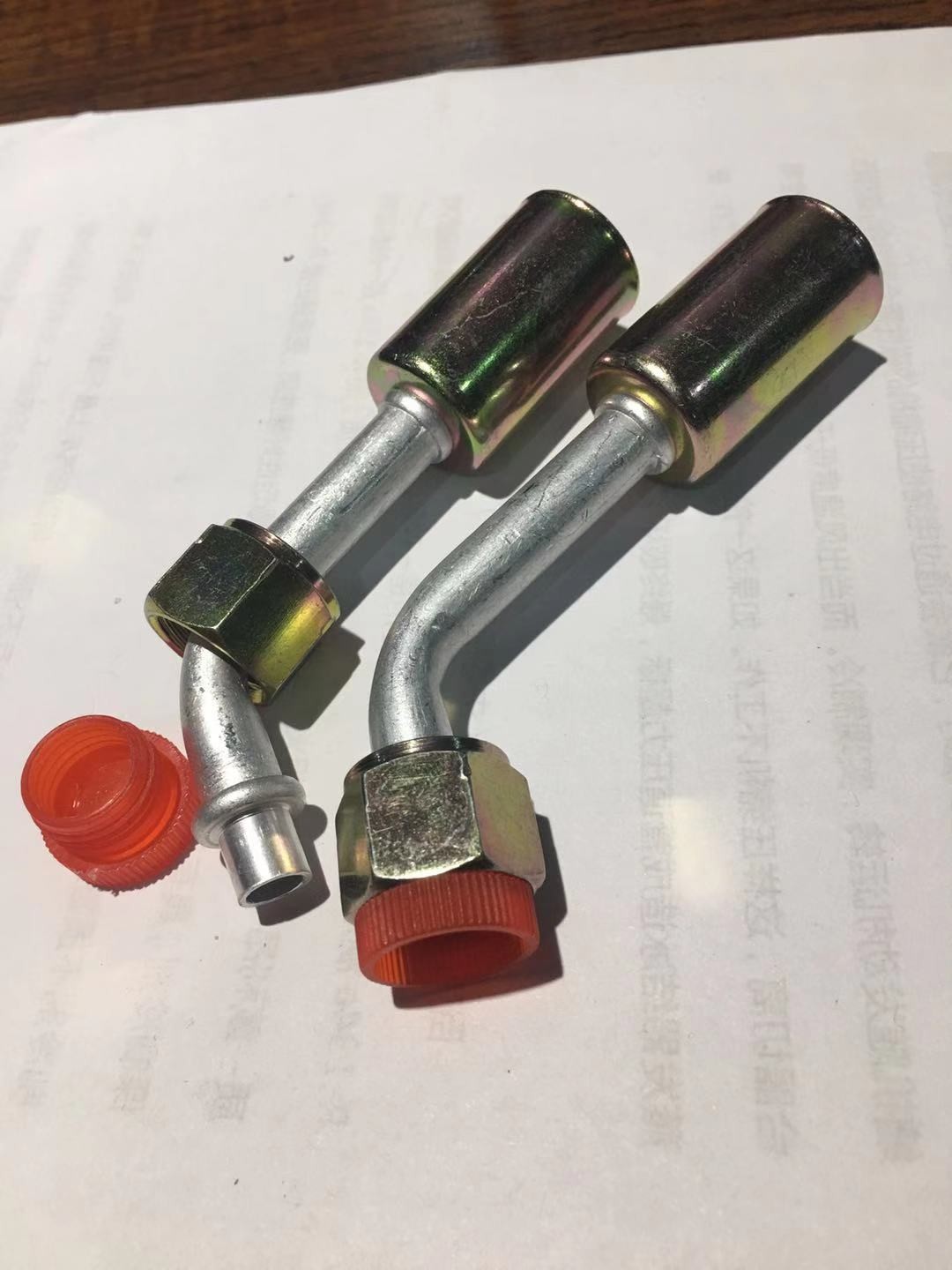 auto air conditioner pipe hose fitting joint valves quick connection R12 valve R134 valve R12 joint ac hose end fitting