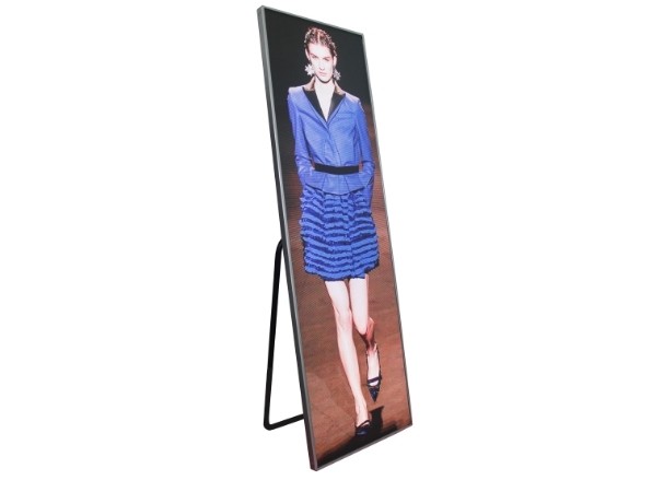 Ethernet / WIFI MPEG / H.264 Poster Light Box Displays Commercial Led Display Screen